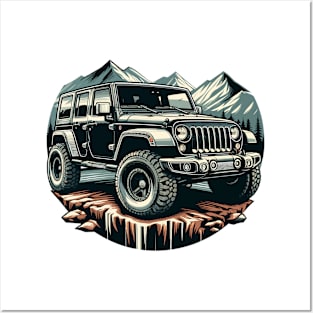 Jeep Wrangler Posters and Art